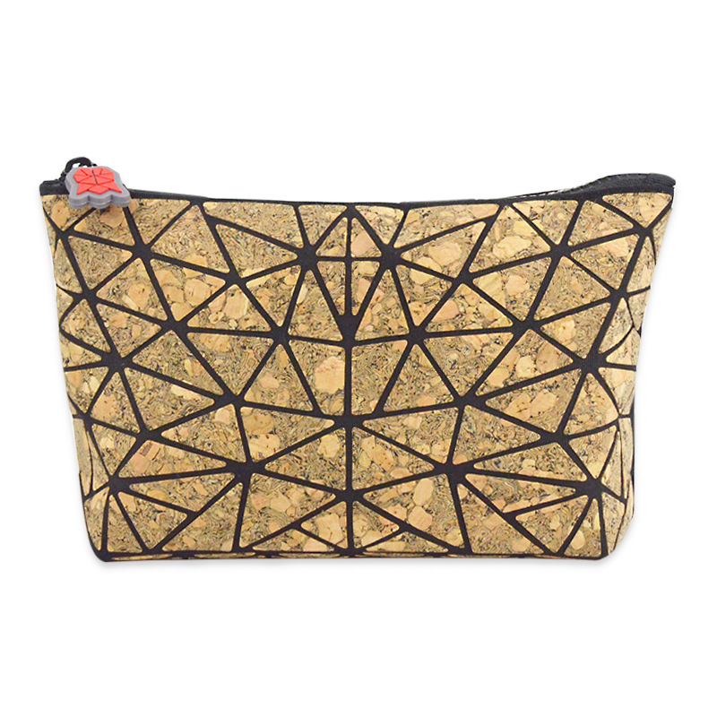 High Performance Passport Holder -
 Eco Friendly Natural Cork Softwood Zipper cosmetic Pouch  – V-FOX