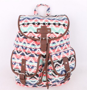 Summer Printed Designer Ladies Backpack