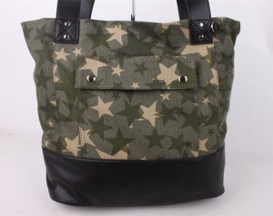 Women Shoulder Bag Canvas Handbag for Customization