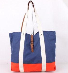 wholesale new product hot sale lady canvas handbag summer beach women’s handbag