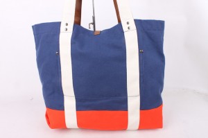 wholesale new product hot sale lady canvas handbag summer beach women’s handbag