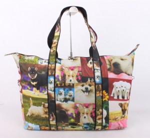 Weekend Travel Bag Ladies Women Duffle Tote Bags Trim Canvas Overnight Bag