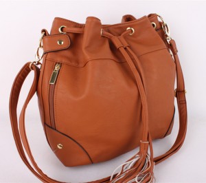 Fashion design pu leather women handbags for gift leather handbag