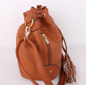 Fashion design pu leather women handbags for gift leather handbag