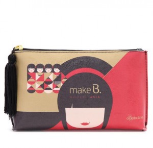 Lady printing PU Cosmetic bag makeup pouch