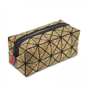 New Environment-friendly Natural Cork Custom Makeup Pouch Cosmetic Case