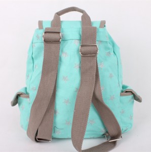 Wholesale manufacturers china men female accept custom travelling canvas backpack laptop bags