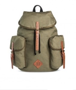 New Customized High Quality Canvas School Backpack canvas army backpack plain drawstring for sale