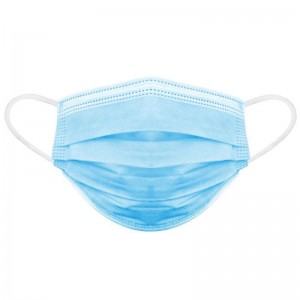 Wholesale Manufacturer Earloop Disposable Non Woven 3/4 Ply Surgical Medical Face Mask Redy to ship