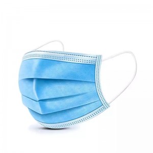 Wholesale Manufacturer Earloop Disposable Non Woven 3/4 Ply Surgical Medical Face Mask Redy to ship