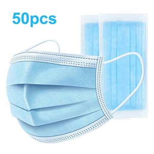 Wholesale Manufacturer Earloop Disposable Non Woven 3/4 Ply Surgical Medical Face Mask Redy to ship