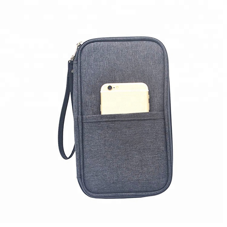 Ready stock portable travel bag passport for card holder wallet leather