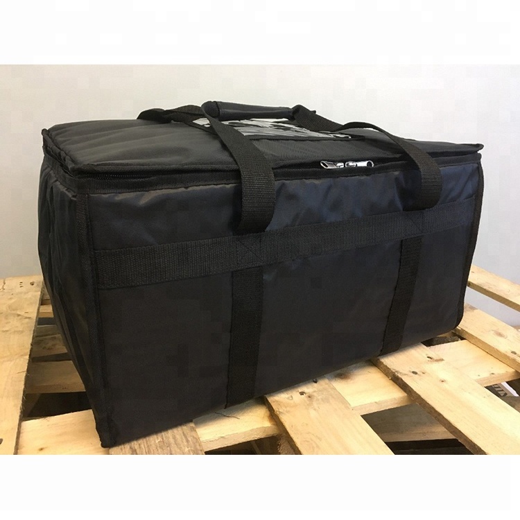 Ready stock thermal insulation fabric food delivery cooler bag for frozen food