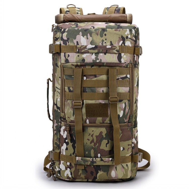 Best quality Cute Plush Toys -
 60L Outdoor Camouflage Bag Nylon Waterproof Travel Backpack Tactical Military Backpack For Men’S And Women’S – V-FOX