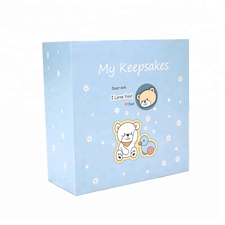 Baby Toy Storage Box Packaging Custom Paper Gift Boxes With Magnetic Lid