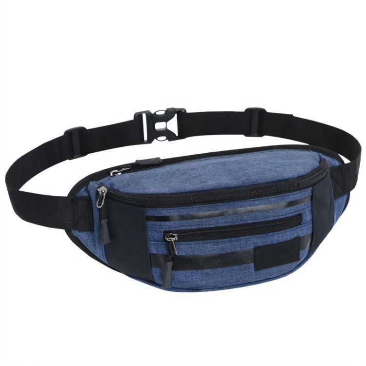 Multi-Function Anti-theft Outdoor Sports Nylon Running Fanny Pack Mountaineering Small Climbing Waist Bag