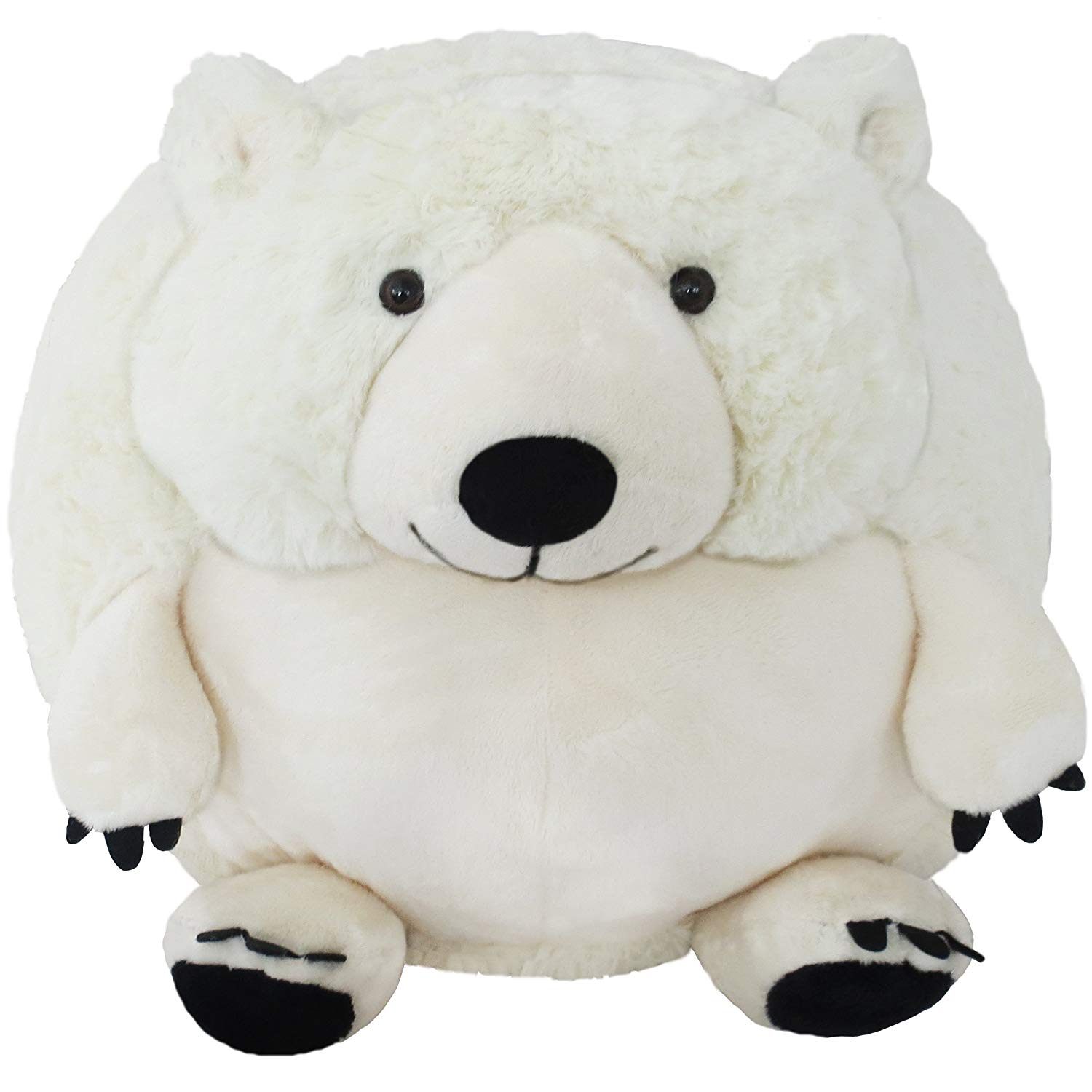 High Quality Baby Car Seat Bag -
 supply OEM velboa plush white bear toy round plush bear promotional gift – V-FOX