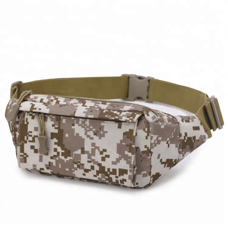 OEM/ODM China Christmas Plush Toys -
 Custom Adjustablec Small Running Waist Bag Travel Mountaineering Camouflage Waterproof  Fanny Pack – V-FOX