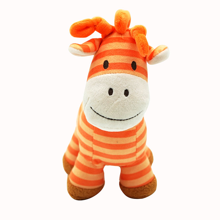 Custom cute stuffed animal zebra plush toy