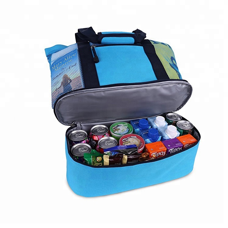 Factory source Promotional Keychains -
 High quality waterproof custom beach tote bag cooler with picnic cooler bag – V-FOX