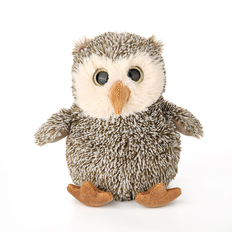 Winter soft animal owl stuffed plush toy