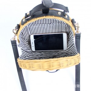 Straw Rattan Round Beach HandBag